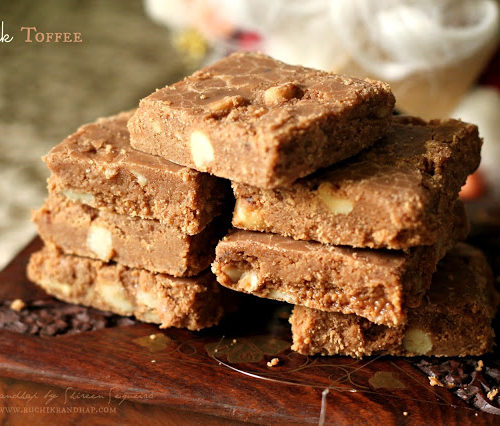 Milk Toffee Christmas Milk Fudge Ruchik Randhap