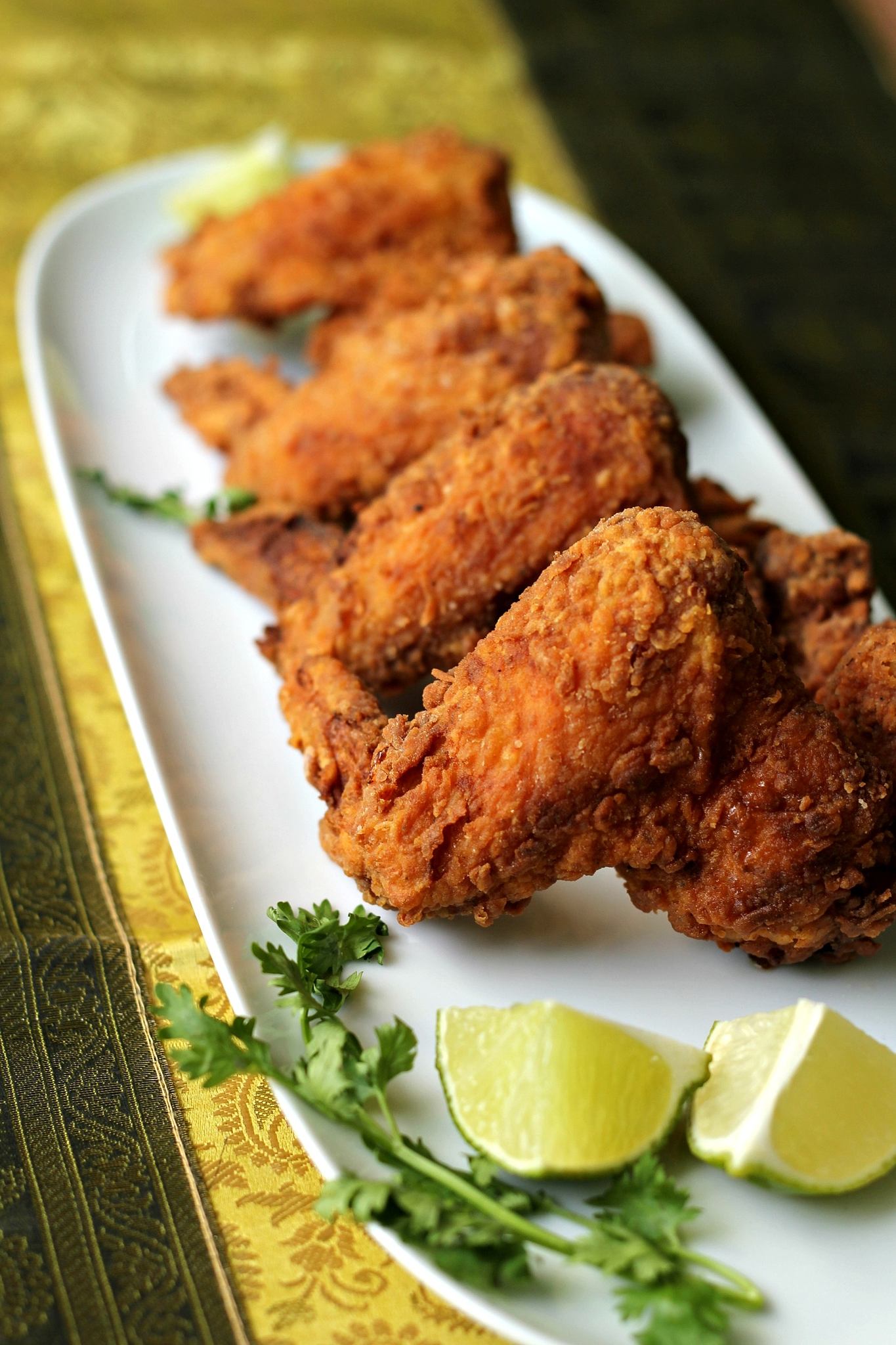 Crispy Chicken Wings ~ Indian Style - Ruchik Randhap