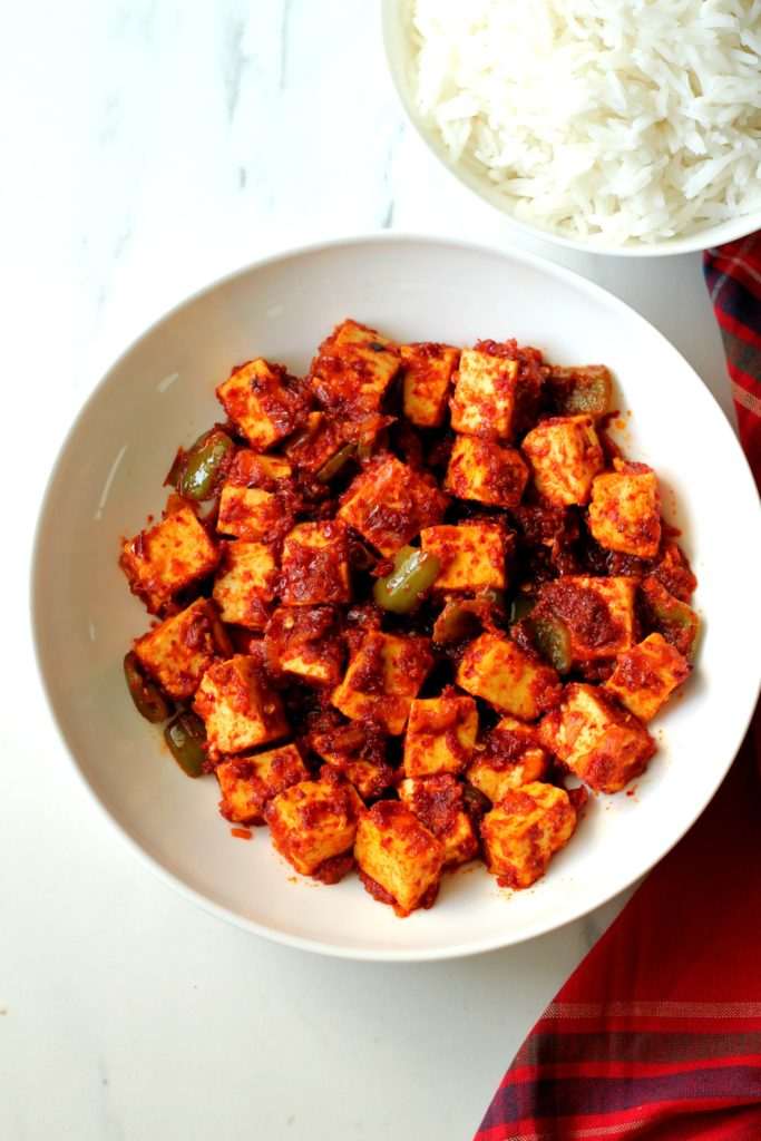 Chilli Garlic Paneer Ruchik Randhap